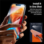 1-5Pcs Tempered Glass for IPhone 17 16 15 14 13 12 11 Pro Max Screen Protector for 12Mini 13Mini 7 8 14 Plus SE X XS XR Glass