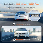 70mai 4K Dash Cam A800SE Upgraded Version of 70mai A800S Voice Control Supercapatior GPS ADAS Car DVR 70mai A800SE UHD Wifi 6 Car Mobile World