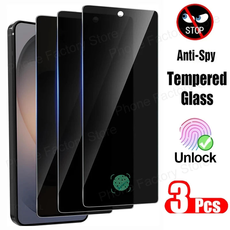 3PCS Privacy Tempered Glass For Samsung Galaxy S26 Ultra S26 Plus Screen Protector For Samsung S26 S26Ultra Anti Spy Glass