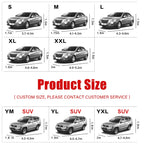 Car Exterior Protection Covers Full-Wrapped Car Cover Outdor Snowproof Anti-hail Cover Dustproof Shield Universal for Suv Sedan