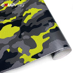 Off-Road Supplies Car Body Films Jeep Camouflage Film Camo Car Wrap Yellow Waterproof Paint Vehicle Decoration Automotive Vinyl Car Mobile World