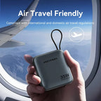 Vention 35W Mini Power Bank PD Fast Charge 10000mAh Portable PowerBank for iPhone 17 16 Pro Samsung S25 External Battery Charger Car Mobile World