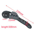8"/12" Belt Wrench Car Oil Filter Puller Strap Spanner Wrench Adjustable  Cartridge Oil Filter Removal Repair Disassembly Tools Car Mobile World