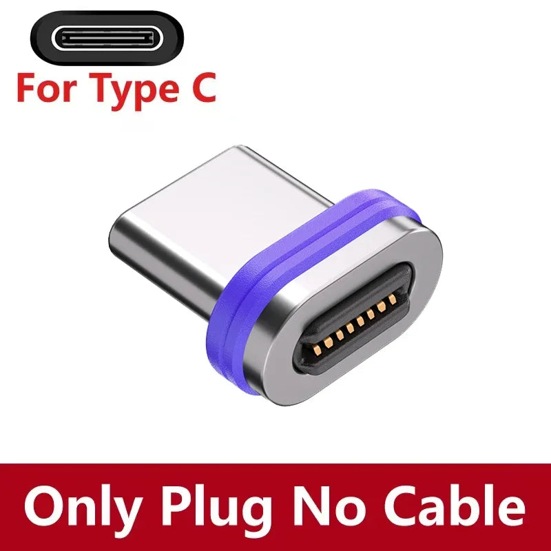 AUFU PD240W Magnetic Type C Cable For Macbook PC 5A Super Fast Charging Magnet USB-C Charger Data Cord For iPhone Samsung Xiaomi