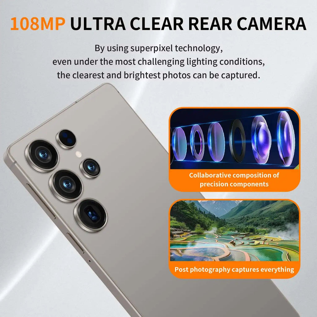 2026 Hot-Selling High-Quality Silicone Phone Case for S26 Ultra 6.9-Inch Smartphone Shockproof Protective Slim Case Car Mobile World