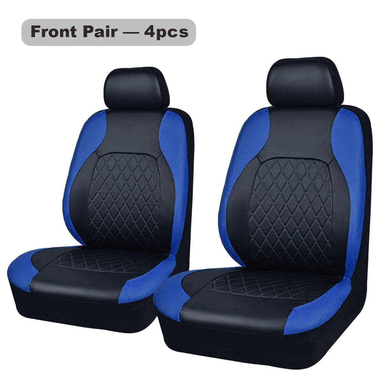 All Season Quited PU Leather Car Seat Cover Full Surrounded Seat Protector Waterproof Universal Fit Sedan Suv Pick-up Truck Seat CM World