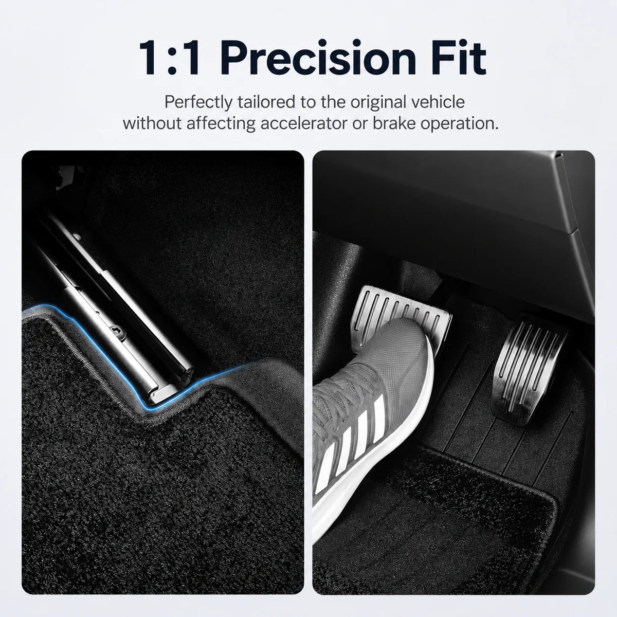 RHD Car Floor Mats For Tesla Model YL Launch2026 Luggage Mat Set Four Seasons Waterproof Anti-slip Trunk Mat Model YL Floor Mats