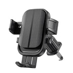 Flexible Cell Phone Holder Car, Phone Mount for Car Air Vent, Universal Auto Lock Car Phone Holder for iPhone Most Smartphone CM World