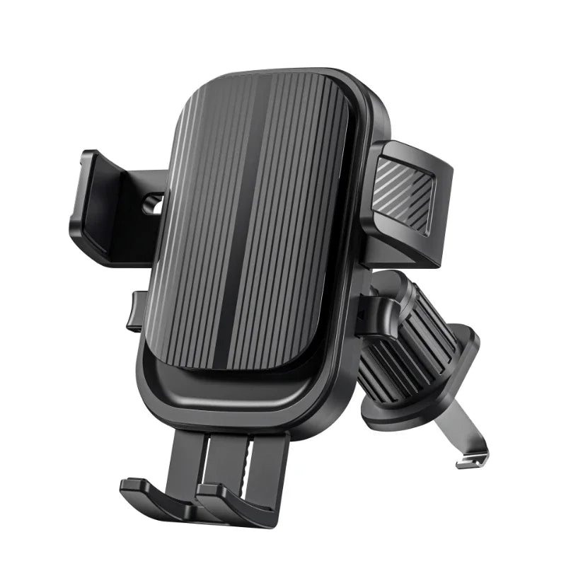Flexible Cell Phone Holder Car, Phone Mount for Car Air Vent, Universal Auto Lock Car Phone Holder for iPhone Most Smartphone CM World