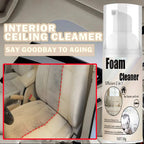 Multifunctional Foam Cleaner Car Interior Stain Removal and Cleaning Leather Seat Home Foam Cleaner Spray Maintenance Wash CM World