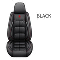 1pc Premium PU Leather Universal Fit Car Seat Cover All-Season Protector Mat with Soft Cushion Full Package Seat Cover CM World