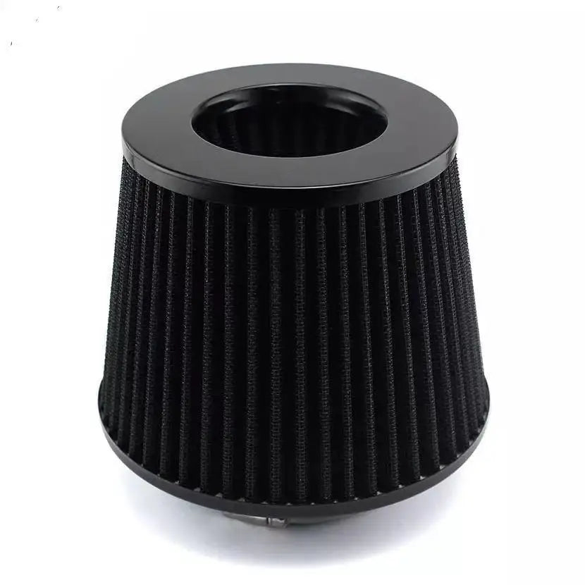 76MM 3 Inch High Flow Cold Air Intake Filter Universal Induction Kit Car Accessories Vehicles Air Filters Sport Power Mesh Cone CM World