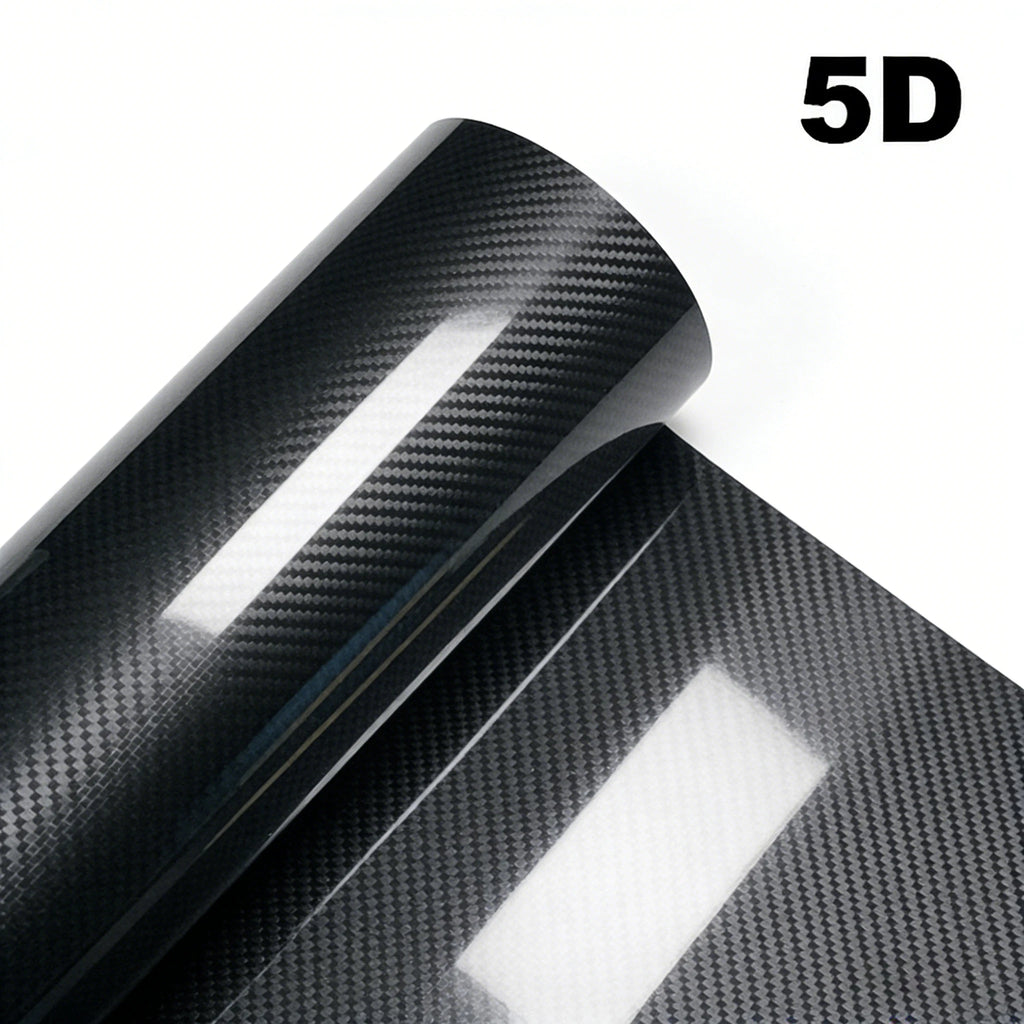 1-6m Carbon Fiber Car Body Vinyl Wrap Matte Accessories Glossy Black Sticker 3D 4D 5D 6D Auto Foil Cover Decoration Film Car Mobile World