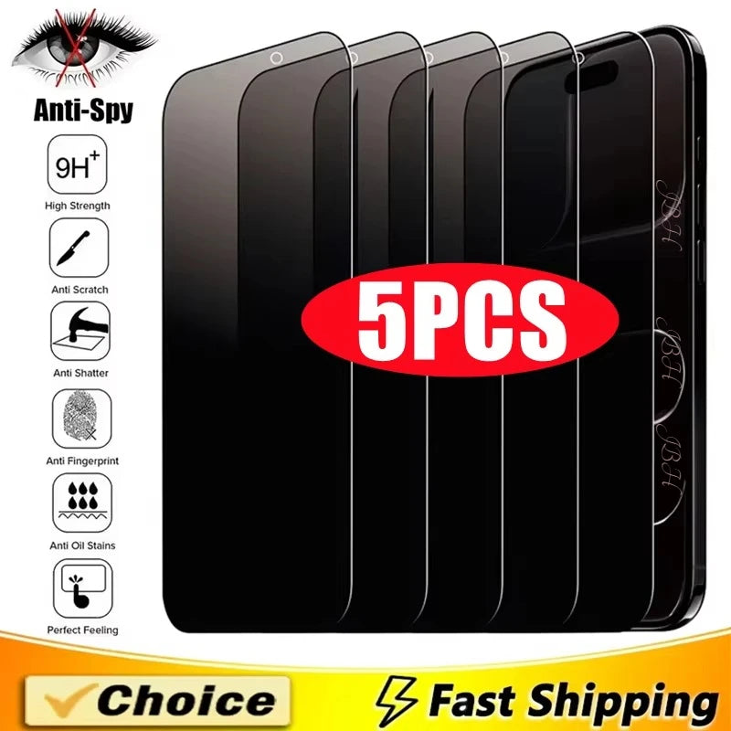 Privacy Screen Protector For Samsung A17 A07 A56 5G A55 A16 A54 A36 A35 A25 A53 A26 A15 S25 Ultra S24 FE S23 S22 Anti-spy Glass Car Mobile World