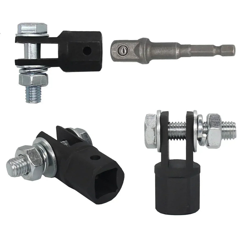 1/2 Inch Scissor Jack Adapter Chrome Vanadium Steel Ratchet Wrench Socket Truck Car Tire Change Tool CM World