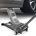 3T Dual Pumps Hydraulic Lift with Big Wheels Adjustable Off Road Jack Rust Proof For Small Cars & Trucks CM World