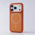 Original Double Color for Magsafe Case For iPhone 17Air 17Pro 17Pro Max Matte Magnetic Wireless Charge Hard Protective Cover Car Mobile World