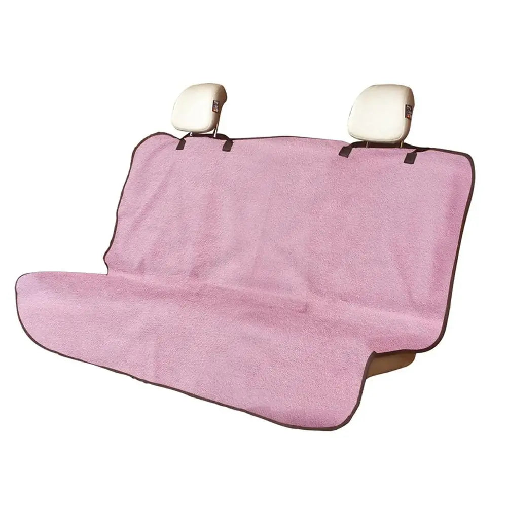 Waterproof Car Back Seat Cover Non-Slip Washable Sports Auto Cushion Sweat Absorbent Comfortable Rear Bench Towel Seat Covers