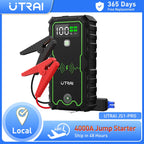 UTRAI Power Bank  4000A Jump Starter Portable Charger Car Booster 12V Auto Starting Device Emergency Car Battery Starter CM World