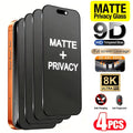 For iPhone 18 17 Pro Max Full Cover Privacy Screen Protector For iPhone 15 16 14 13 11 12 Pro Max Air 7 Plus SE Soft Matte Film