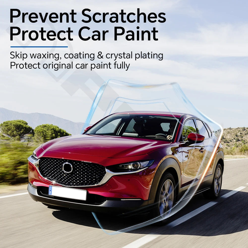 For Mazda CX-30 2020-2025 Clear Paint Protection Vinyl Film Precut Full Car Anti-Scratch UV Protection Invisible Car Wrap Film Car Mobile World