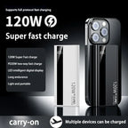 Lenovo 120W 500000mAh Power Bank High Capacity Fast Charging powerbank Portable Battery Charger for Huawei iPhone Samsung