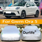 For Gwm Ora 5 2026 2027 Car Covers Outdoor Sun Anti UV Rain Snow Dust Protection Oxford Cloth Accessories Car Mobile World