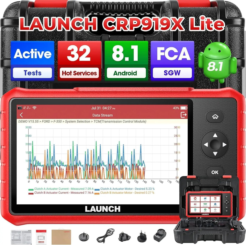 LAUNCH CRP919XLite OBD2 Scanner Car Diagnostic Tool Automotive Scanner Auto Scan Diagnosis X-431 2 Years Free Update