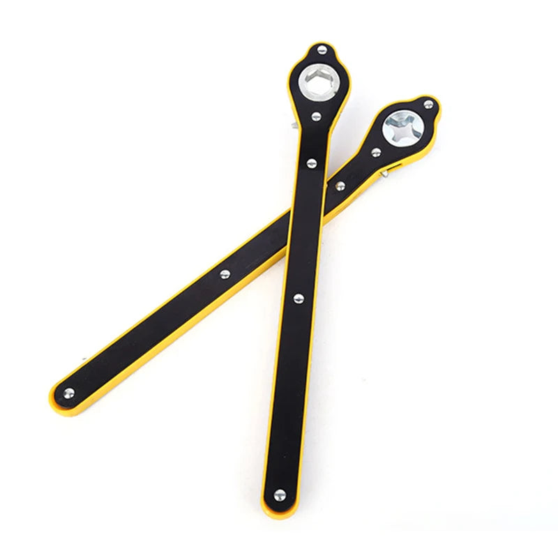 Car Labor-saving Jack Ratchet Wrench Scissor Jack Garage Tire Wheel Lug Wrench Handle Labor-saving Wrench Car Repair Tool CM World