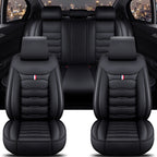Full Coverage Universal Pu Leather Car Seat Covers for Buick Enclave Cascada Encore Lacrosse Excelle Regal TourX Car Accessories CM World