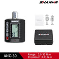 SHANHR 1/2'' Digital Torque Adapter, 1/2" 1/4 3/8, Adjustable Torque 3-Piece Set with Adapter Torque Wrench Head Bike Set