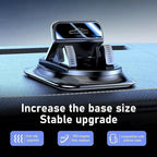 Car Phone Mount Anti Slip Silicone Dashboard Phone Holder 360-Degree Free Rotation Universal Head-Up Navigation Holder