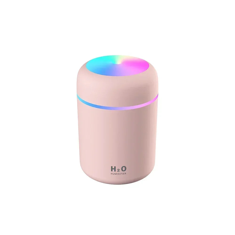 Portátil USB Ultrasonic Aroma Difusor Colorido Cup Umidificador Cool Mist Maker Purificador de Ar Casa Carro CM World