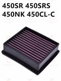 Motorcycle High Flow Air Filter Oil Filter For CFMOTO 450SR 450CL-C 450NK 450MT 450SRS Engine Intake Cleaner Replacement Parts CM World