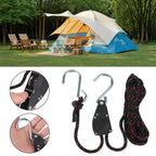Automotive repair tools Hanging Rope Clip Heavy Duty Rope Hanger Ratchet Adjustable Car Tool Camping Tent Tool Dent repair tool CM World