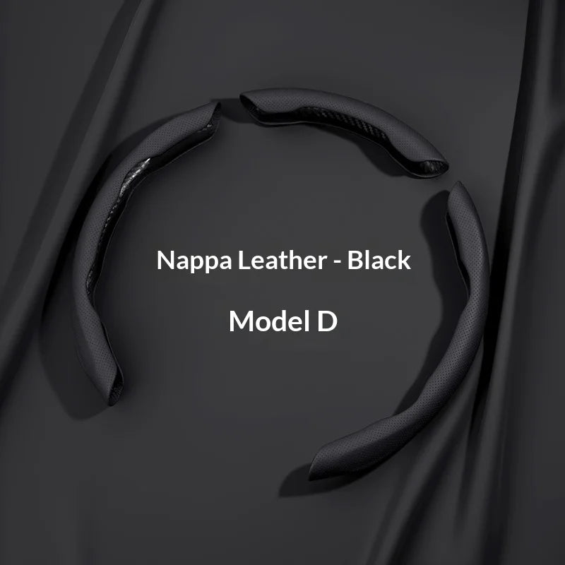 Nappa Segmented Steering Wheel Cover Decoration Car Interior, Breathable and Comfortable Steering Wheel Cover