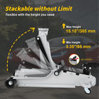 Nilight 2.5 Ton Floor Jack, Low Profile Hydraulic Trolley Car Jack With 360° Swivel Lifting Arm, Heavy Duty Steel Service Jack