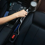 2Pcs car front and rear seat cup holders, multi-functional storage box for car organization, interior accessory storage. CM World
