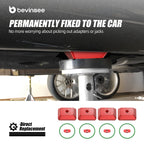 BEVINSEE Jack Pad Set for BMW X1 E84,M2 F87,M3 E90/E92/E93/F80,M4 F82/F83,F20 F10 F30 F31 F32 F33 F36 F22 F23 F12 E91 E92 E93 CM World