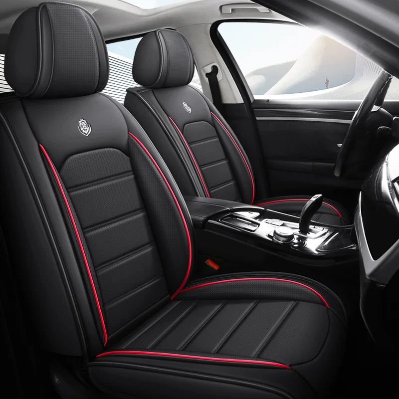 Universal Front Seat 2 Seat Car Seat Covers for SUVs And Sedans Durable Breathable And Easy to Clean Auto Seat Protector CM World