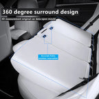 For Tesla Model 3 Y 2017 - 2025 Car Seats Cover Nappa Leather Full Surround Style Factory Wholesale Price Interior Accessories CM World