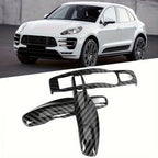 3 Pieces Set of Carbon Fiber Car Key Protection Case Suitable for Porsche Panamera, Macan, Cayenne, 911, 718 (Boxed) CM World