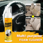 Multifunctional Foam Cleaner Car Interior Stain Removal and Cleaning Leather Seat Foam Cleaner Spray Foam Maintenance Wash Car
