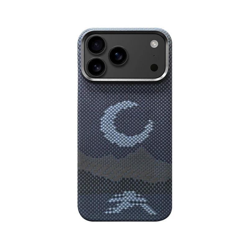 Ultra Slim Real Aramid Kevlar Carbon Fiber Business Case For IPhone 17 Air Pro Max Magnetic Charging Shockproof Protective Cover Car Mobile World