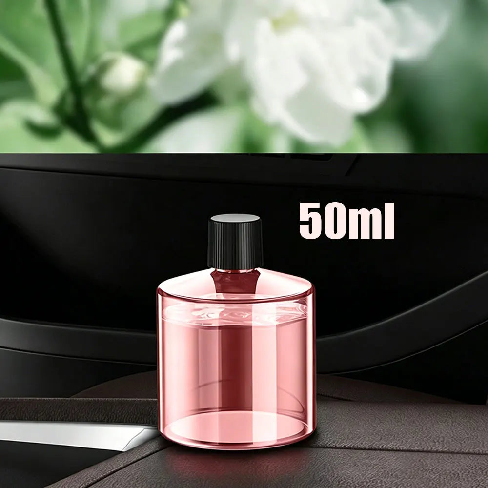 Smart Car Air Freshener Aromatherapy Oil Car Smell Air Scent 50ml Car Automatic Ambient Freshener Perfume Refill Liquid
