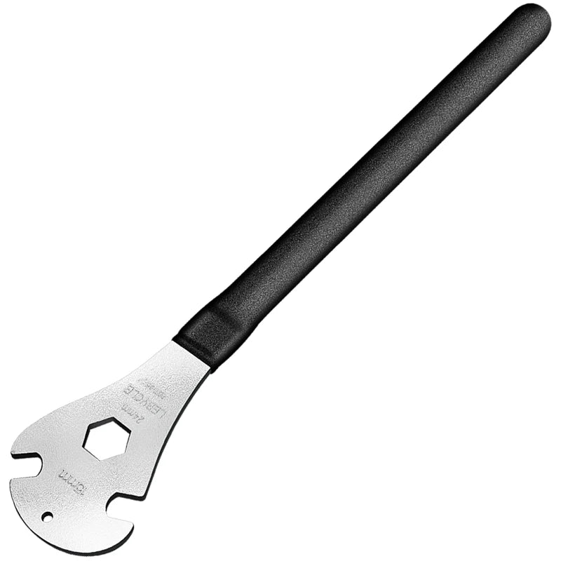 LEBYCLE Bike Pedal Wrench Extra Long Handle Sturdy Durable Cycling Pedal Spanner Install 15mm Tool Bicycle Accessories CM World