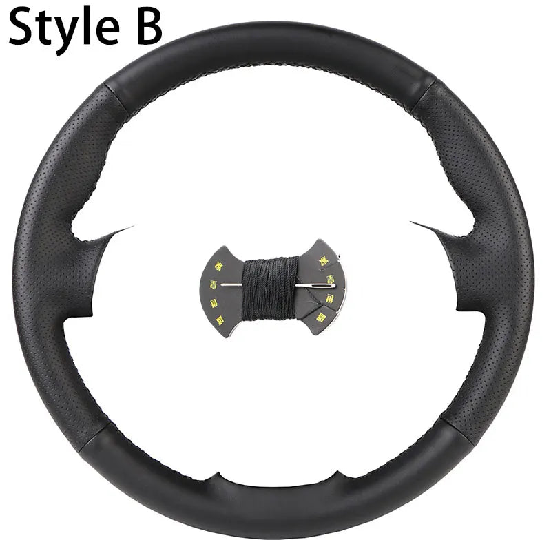 Custom Car Steering Wheel Cover For BMW M Sport 1 Series F20 M135i M140i M235i M240i X1 F21 F48 X2 F39 X3 F25 Microfiber Leather CM World