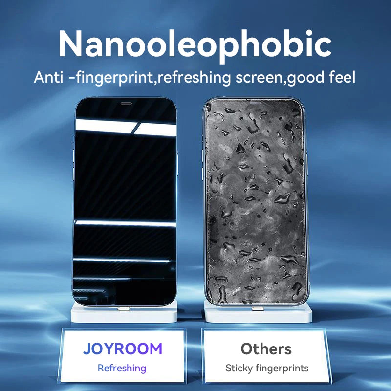 Joyroom 1/2/3pcs HD Glass Screen Protector for iPhone 16 15 14 13 12 11 Pro Max Full Screen Tempered Glass Protection for iPhone Car Mobile World