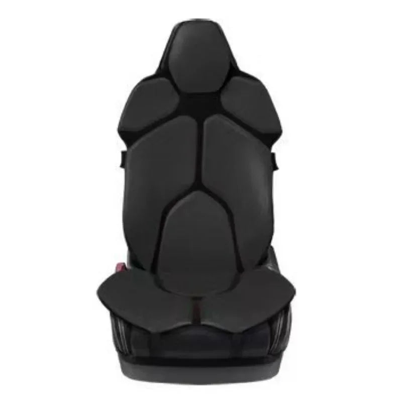For BMW M2 2016-2026 Ergonomic Mesh Lumbar Support Cushion Massage Back Pad Breathable Car & Office Dual Use Auto Accessories