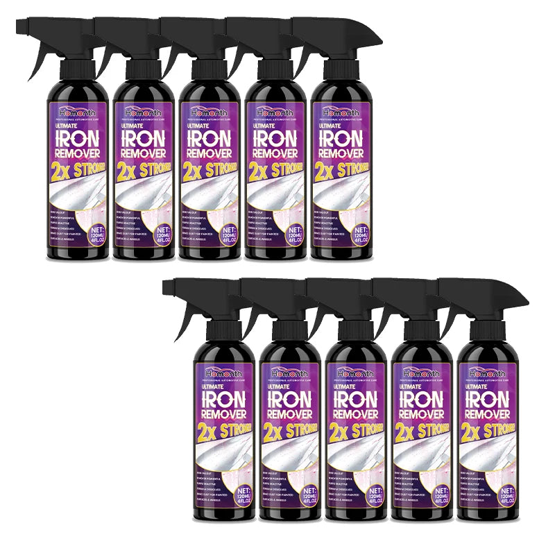 Large Capacity Powerful Car Rust Remover Spray - Exhaust/Wheel Care, Metal Powder Remover. CM World